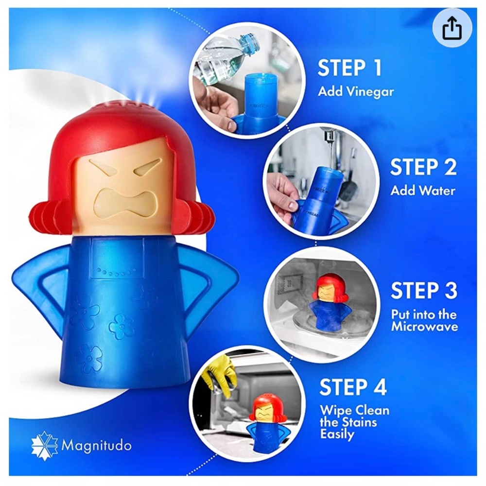 New NIB Metro Angry-Mama microwave Cleaner
